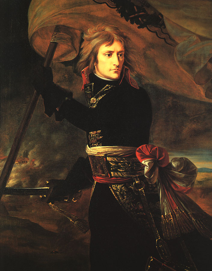 Napoleon Crossing at the Bridge at Arcole