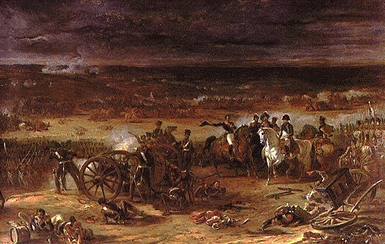Napoleon at  Waterloo